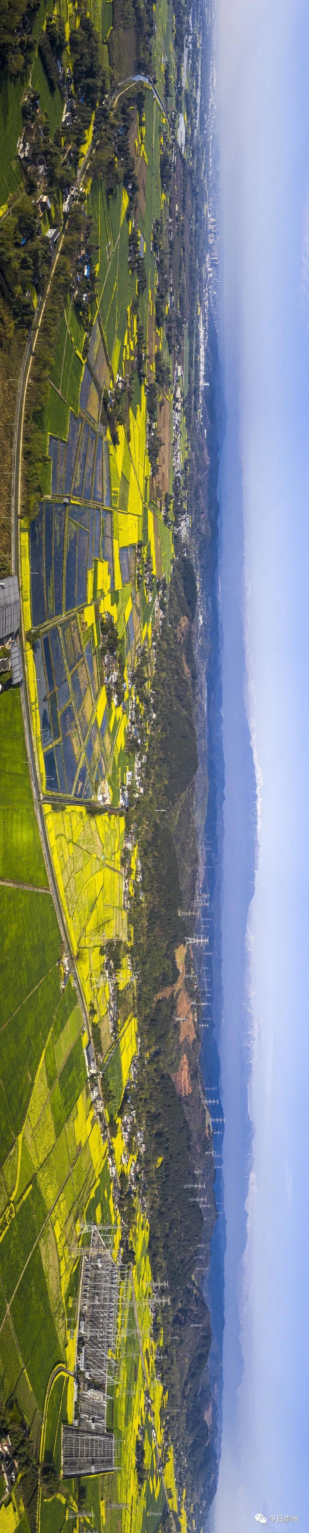 崇州市区看雪山,崇州看雪山