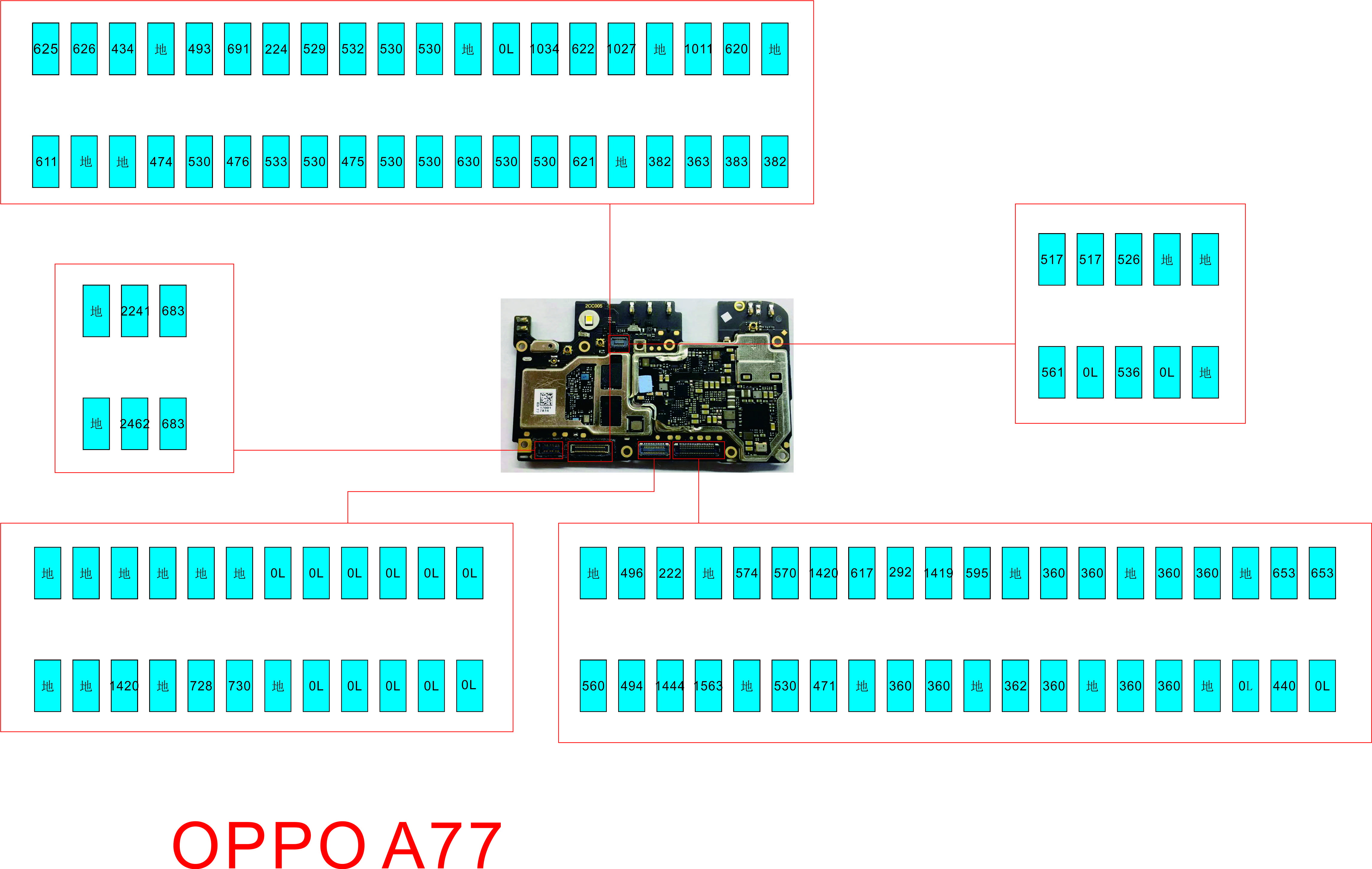 OPPOA77二修机不触摸，故障有点隐蔽，差点把掌柜拐“沟里”喽