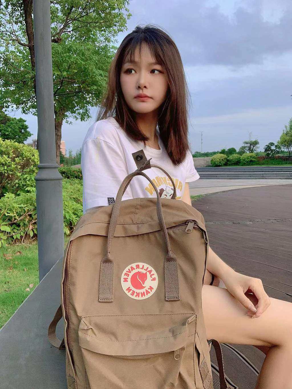 OOTD丨出门背Fjaliraven北极狐双肩包