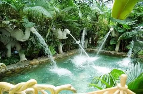 北京密云御大温泉,冬日室内温泉度假村北京