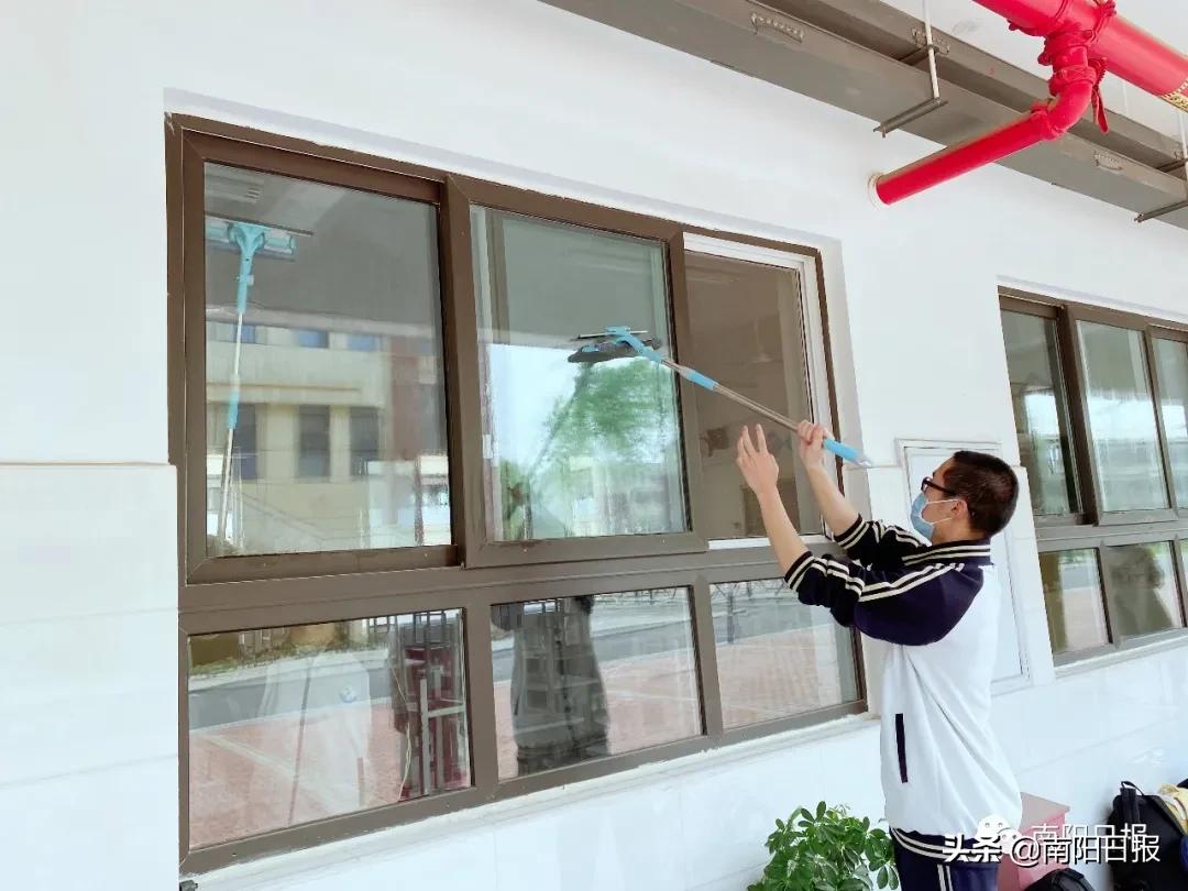 南阳第五完全学校全貌,南阳车站南路完全学校