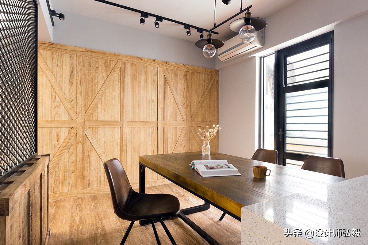 重拾老屋温暖格调!永和60平光感轻工业风宅