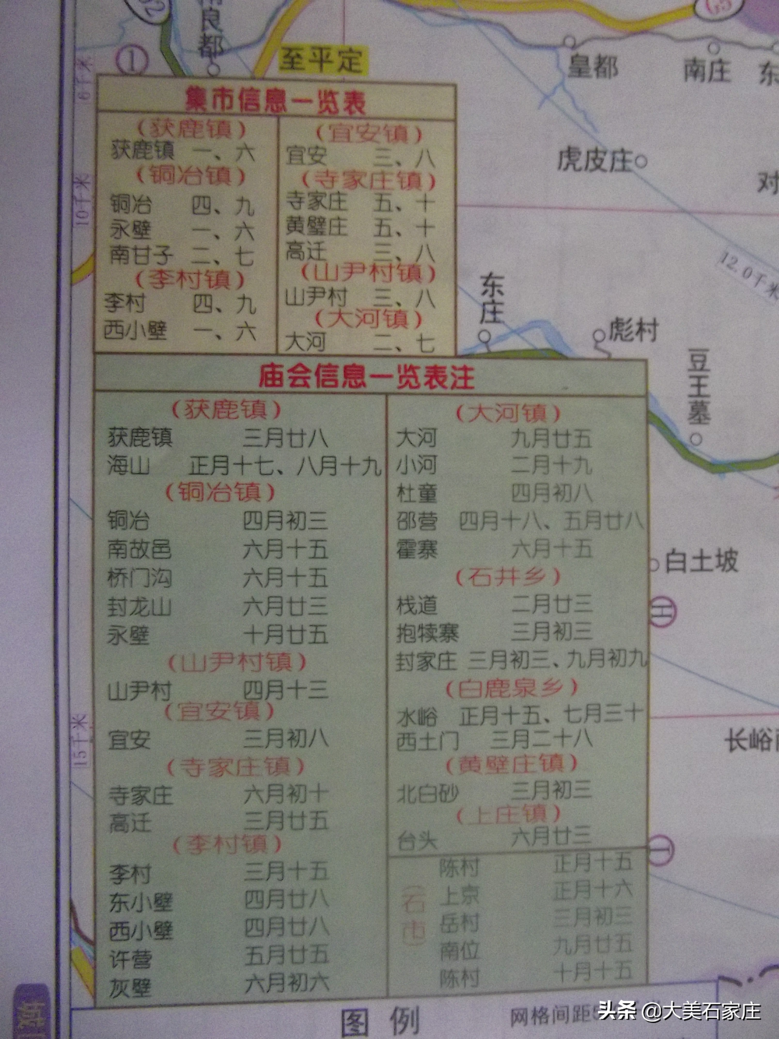 二月二石家庄市西岗头村庙会,石家庄市正定县各乡村庙会时间