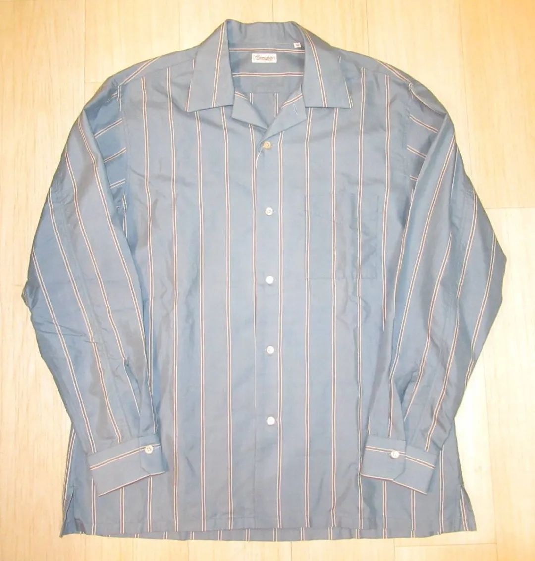 日系复古长袖衬衫,复古绣花领长袖