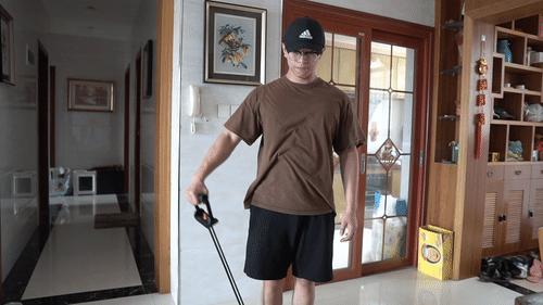 一根弹力绳练全身,一根弹力带练遍全身