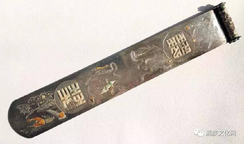 如展画轴—清代满族民间扁方赏析