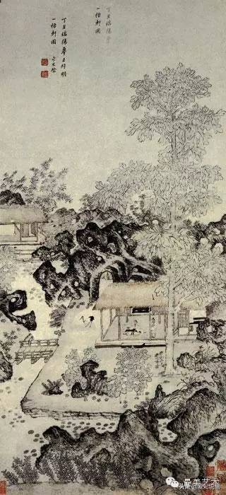 明代山水名画,明代山水书法作品欣赏