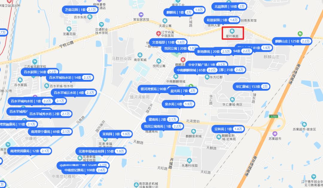 南京麒麟板块房价,南京各板块房价