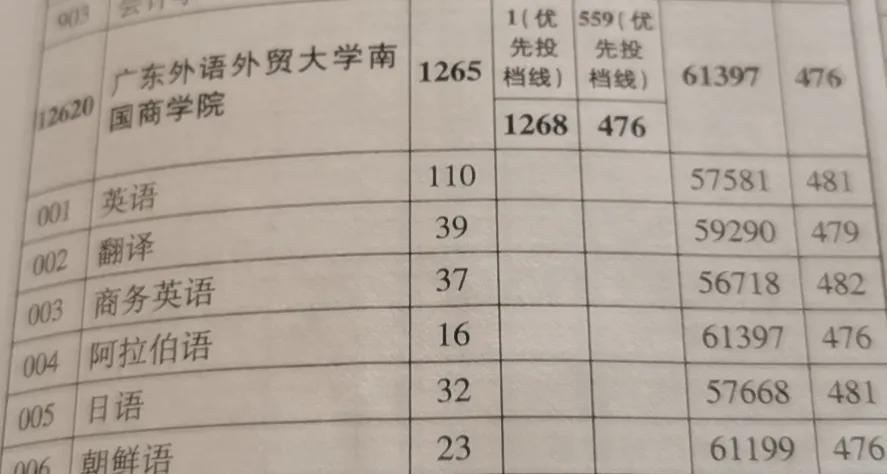 广东外语外贸大学南国商学院多大,2020广东外语外贸大学南国商学院