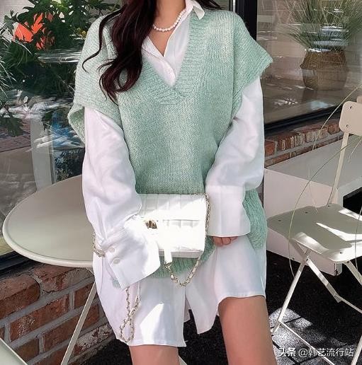 宽松休闲毛衣女韩版慵懒风的编织,又到了编织毛线的季节
