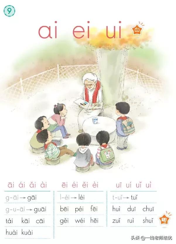 知识点+练习题▎部编版一年级语文上册拼音9aieiui