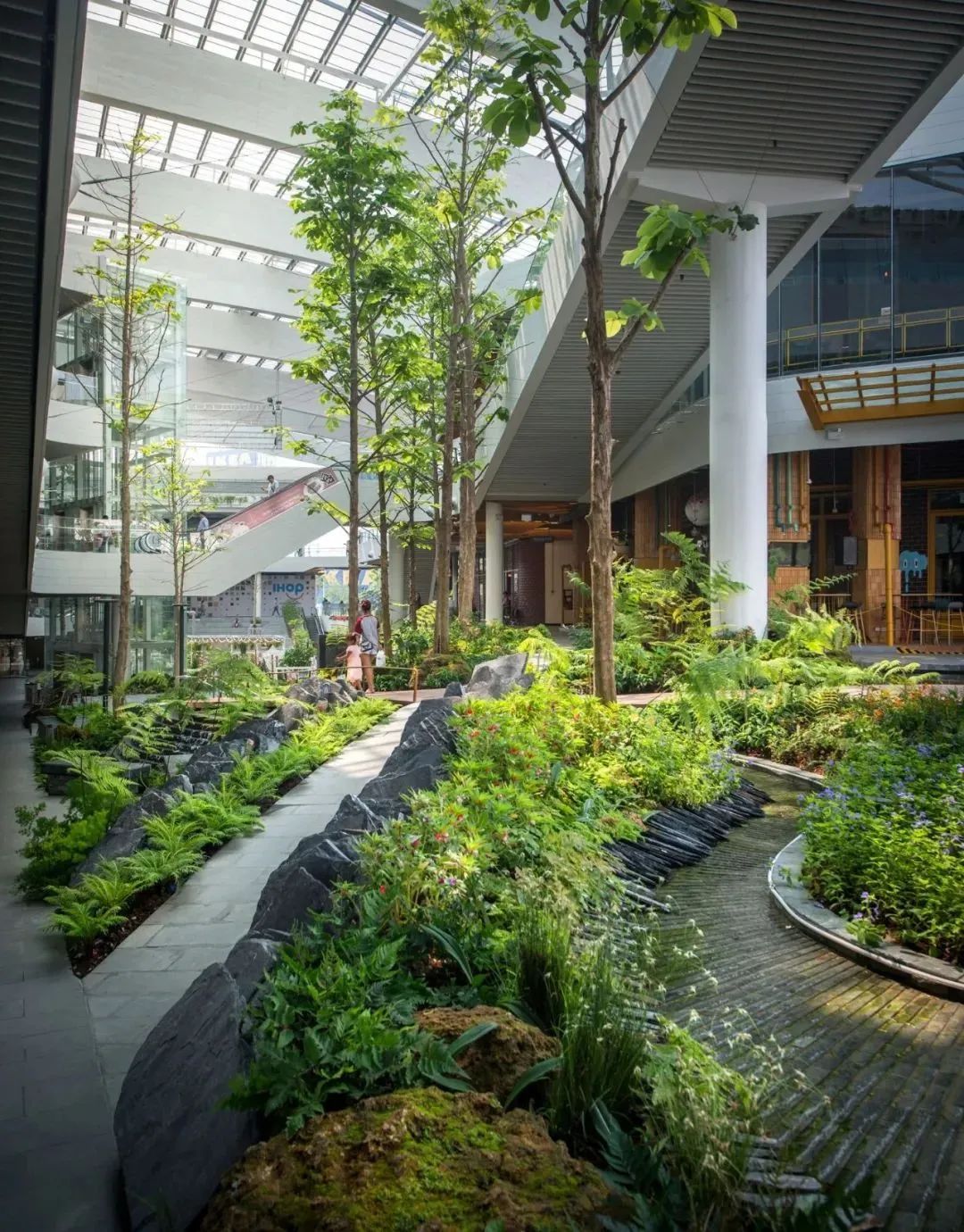 泰国大型购物中心各楼层布局,泰国的购物中心设计