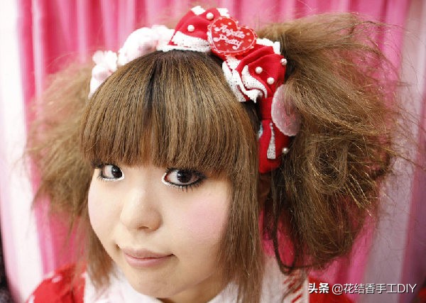 洛丽塔Lolita蝴蝶结,附详细教程,只看“lo娘”服饰,别看相貌哈