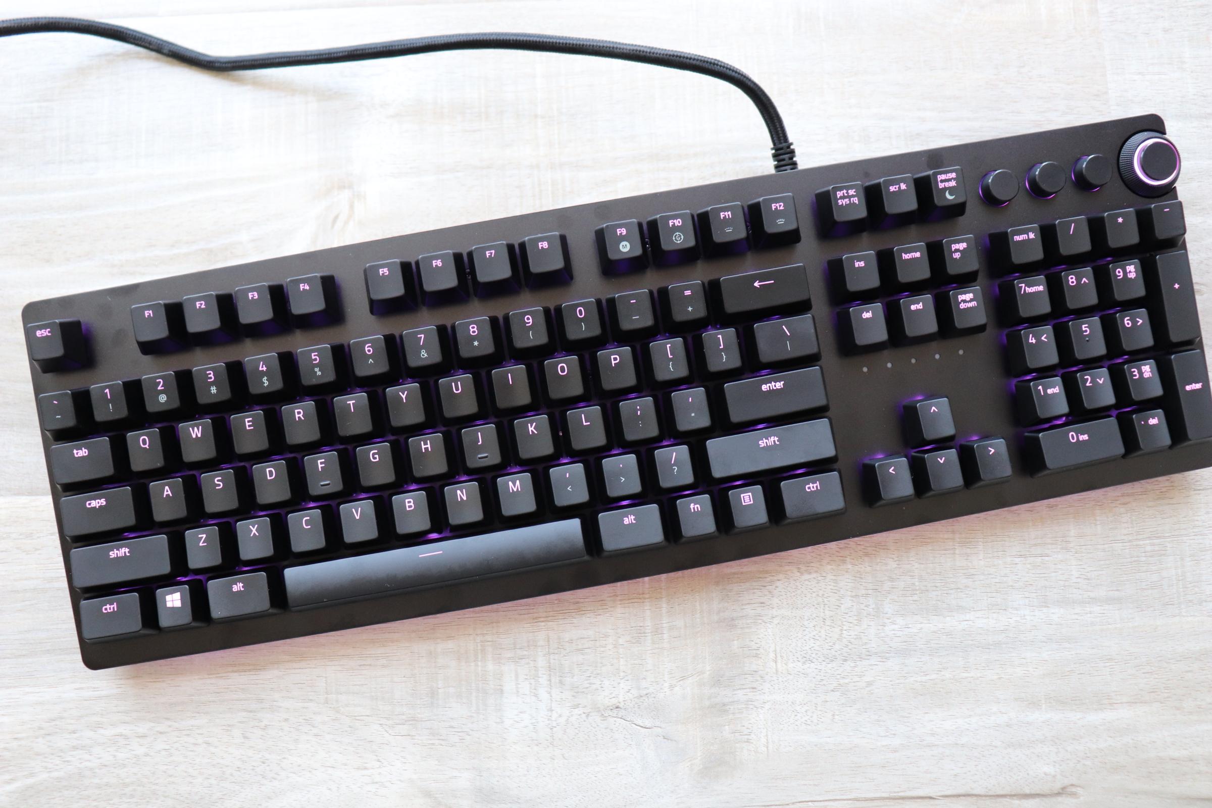 雷蛇光轴键盘的缺点和优点,雷蛇光轴键盘连续触发