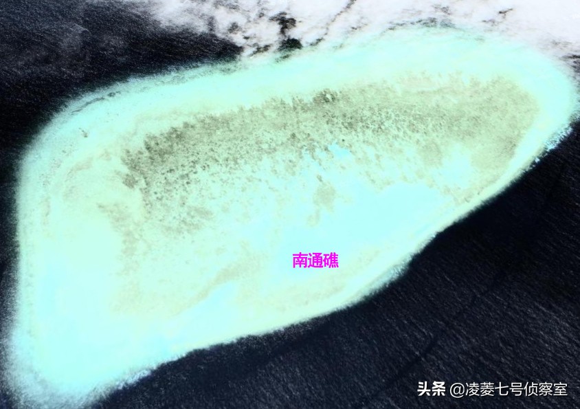 中国南海共有哪些人造岛礁地图,南海是我国最主要的珊瑚礁分布区