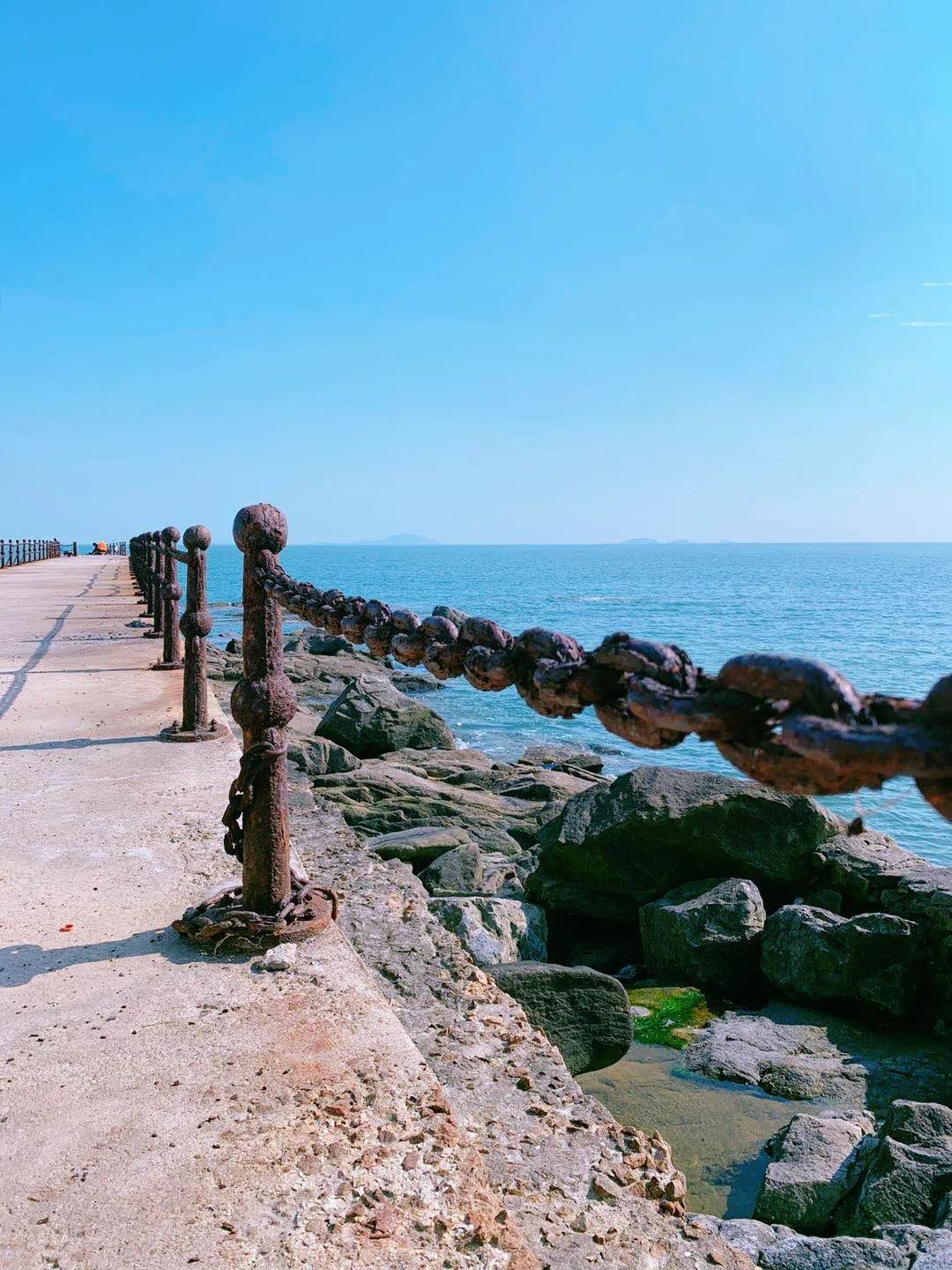 青岛崂山君澜度假酒店圣诞节,崂山君澜度假酒店附近的沙滩