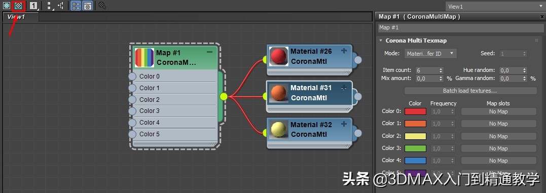 3Dmax,Corona教程,MultiMap随机纹理贴图在实际中的应用