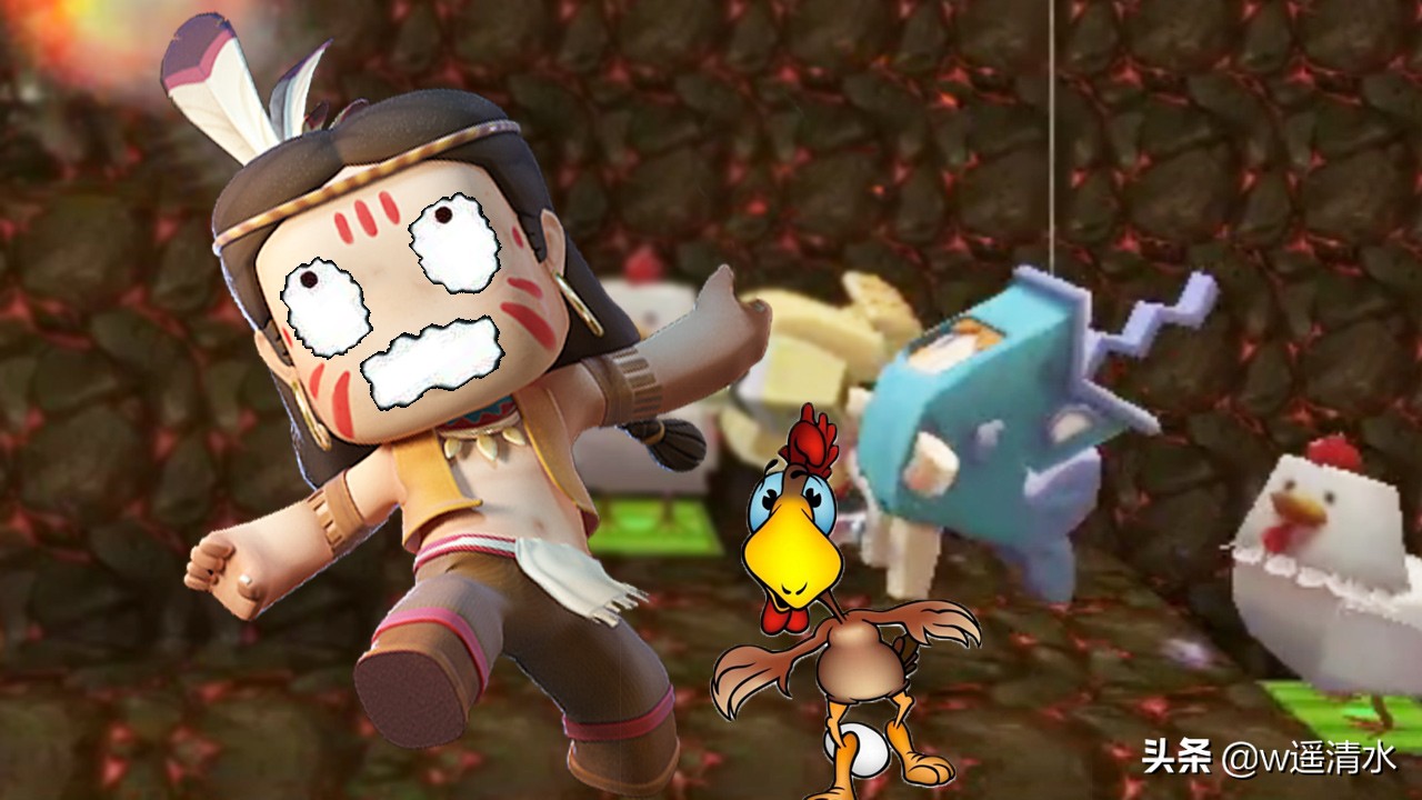 迷你世界清水一开场就阵亡了,迷你世界为了还债失去尊严