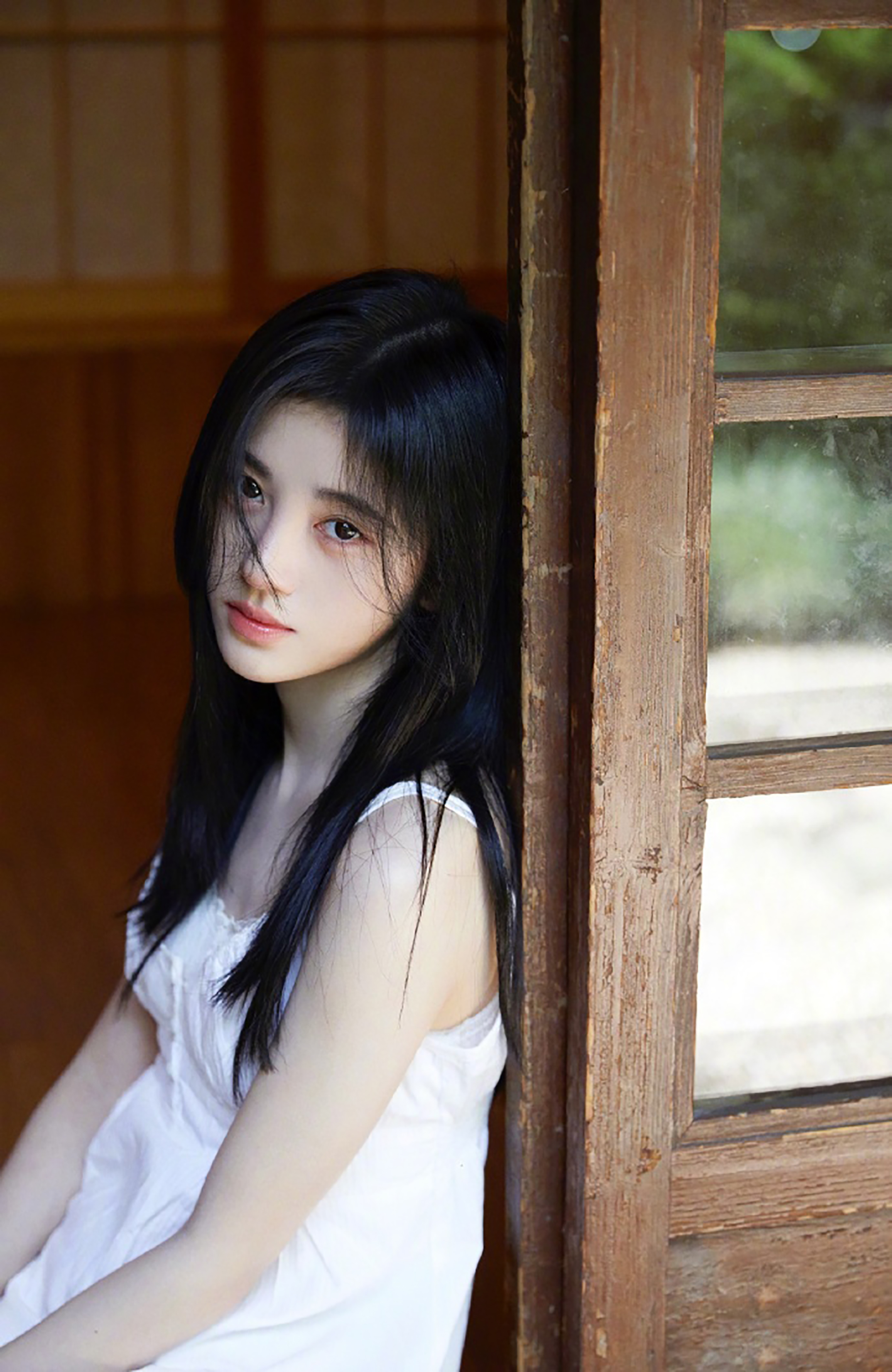 鞠婧祎倒三角眼妆适合内双菱形脸,鞠婧祎倒三角眼妆画法