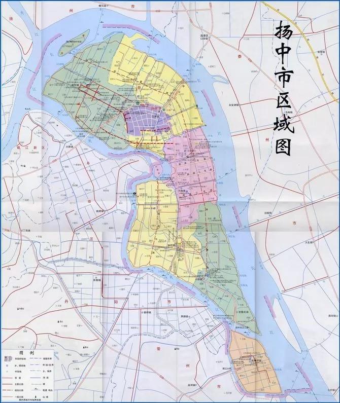 江苏扬中城市排名,中国唯一沿江沿边沿海的城市
