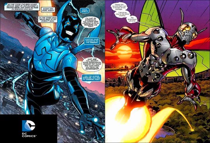 漫威dc互相抄袭角色,漫威dc相似人物的图片