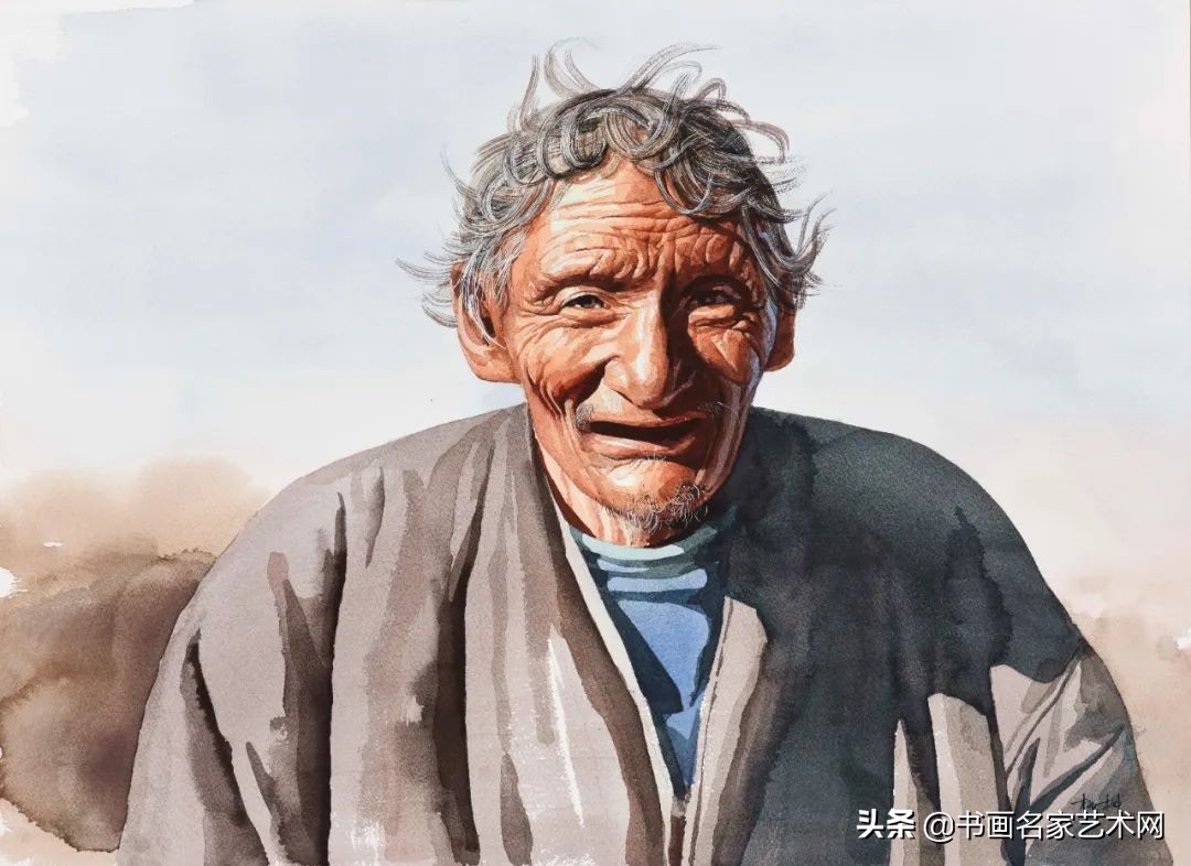 杨柳水彩画教程,关于杨柳的水彩画画作品