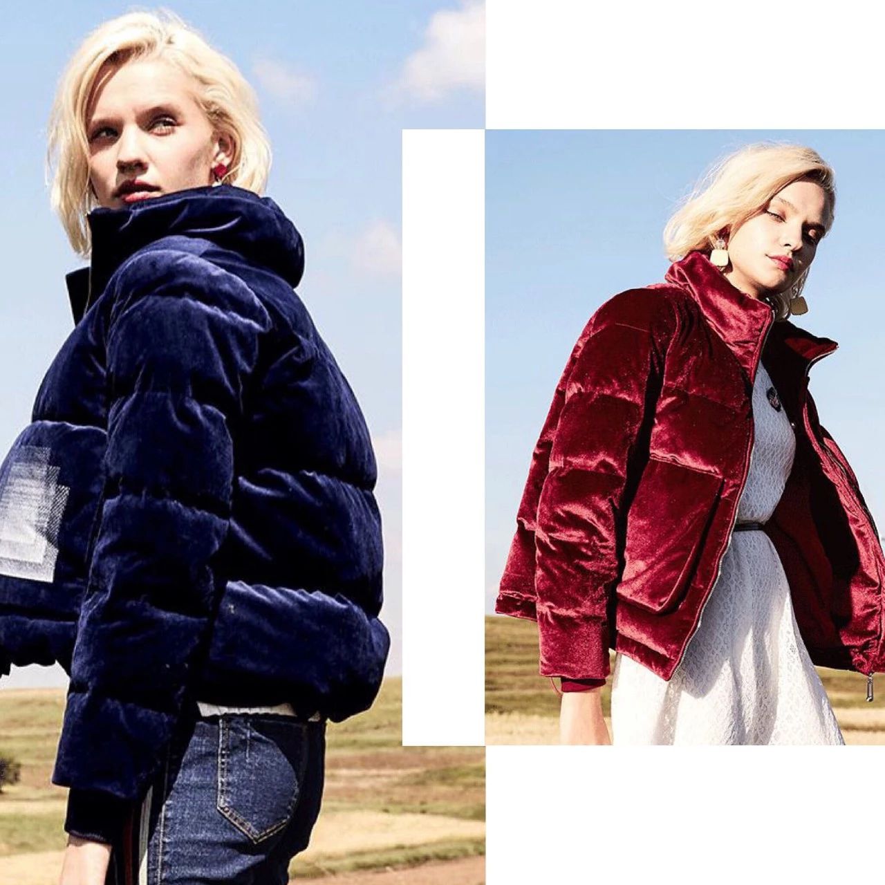 150斤面包服显瘦,面包服加直筒裤