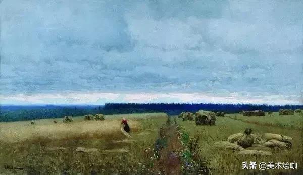 俄国画家列维坦的风景画,俄国画家伊萨克列维坦