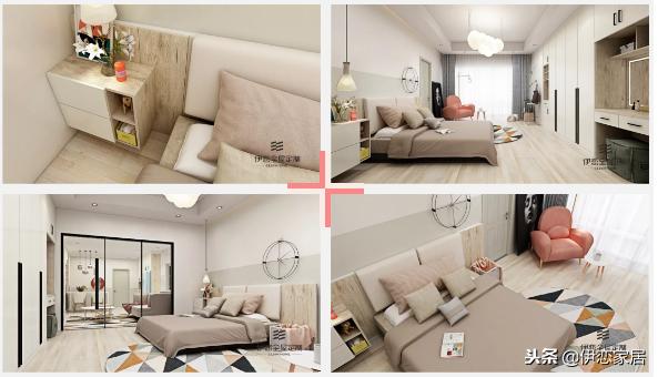 极简奶油风全屋定制柜,极简轻奢风定制柜颜色