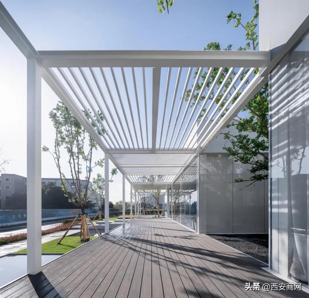 可拆装模块化售楼部,可拆卸装配式售楼中心