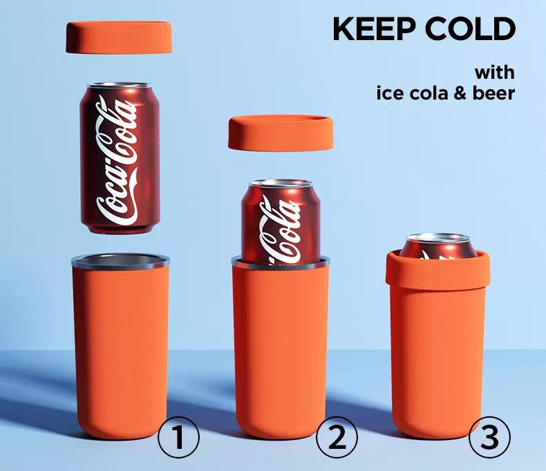 黑科技保温水杯,粗吸管保温杯高颜值学生党