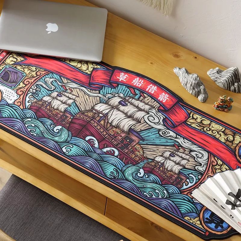 国潮笔记本鼠标垫,鼠标垫电竞专用细面