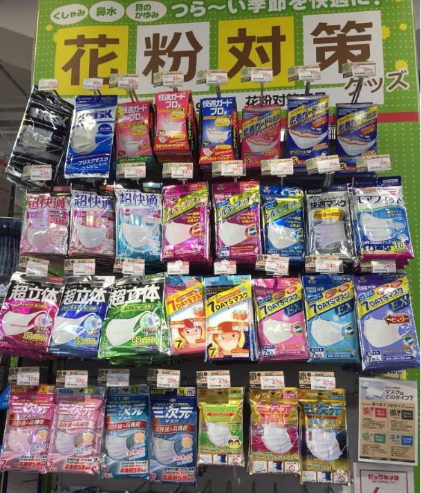 日本防病毒口罩,日本口罩怎么分辨防病毒和防尘的