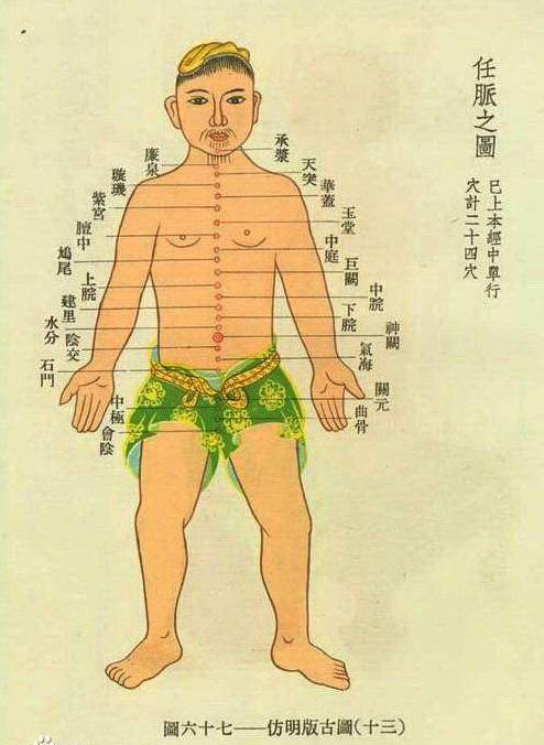 养阴养血,养生第十三条经脉:任脉