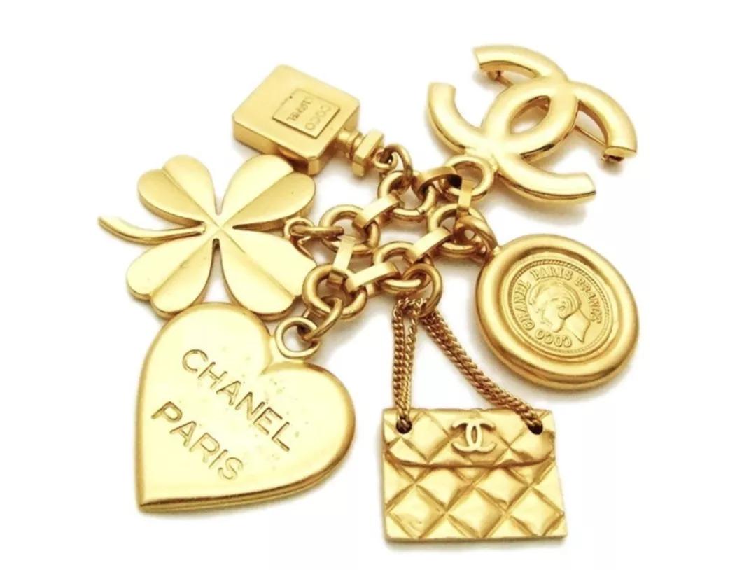 香奈儿chanel中古vintage首饰,珠宝首饰香奈儿款