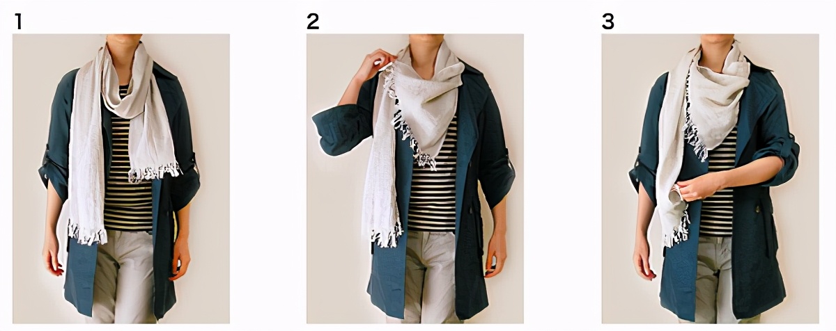 跟上流行必学的15种秋冬围巾系法！天天系出不一样的围巾