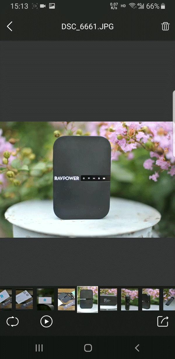 老相机要WIFI,试试RAVPower无线多媒体文件宝