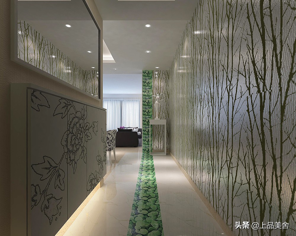 房子墙纸装修风格现代时尚,房屋装修墙纸效果图大全