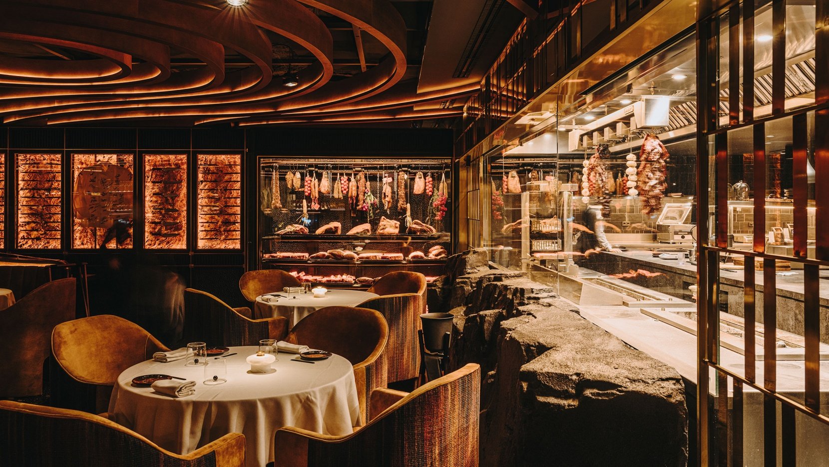 传统烧烤店设计省钱,木炭烧烤店设计