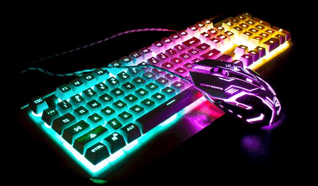 直男什么都可以凑合，但他的电脑必须发光