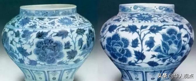 元青花葫芦瓶真假辨别,紫光灯下真假元青花视频