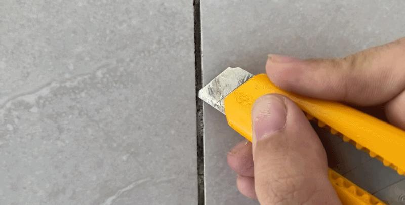 美缝剂施工没有枪怎么搞,美缝施工没压胶怎么处理