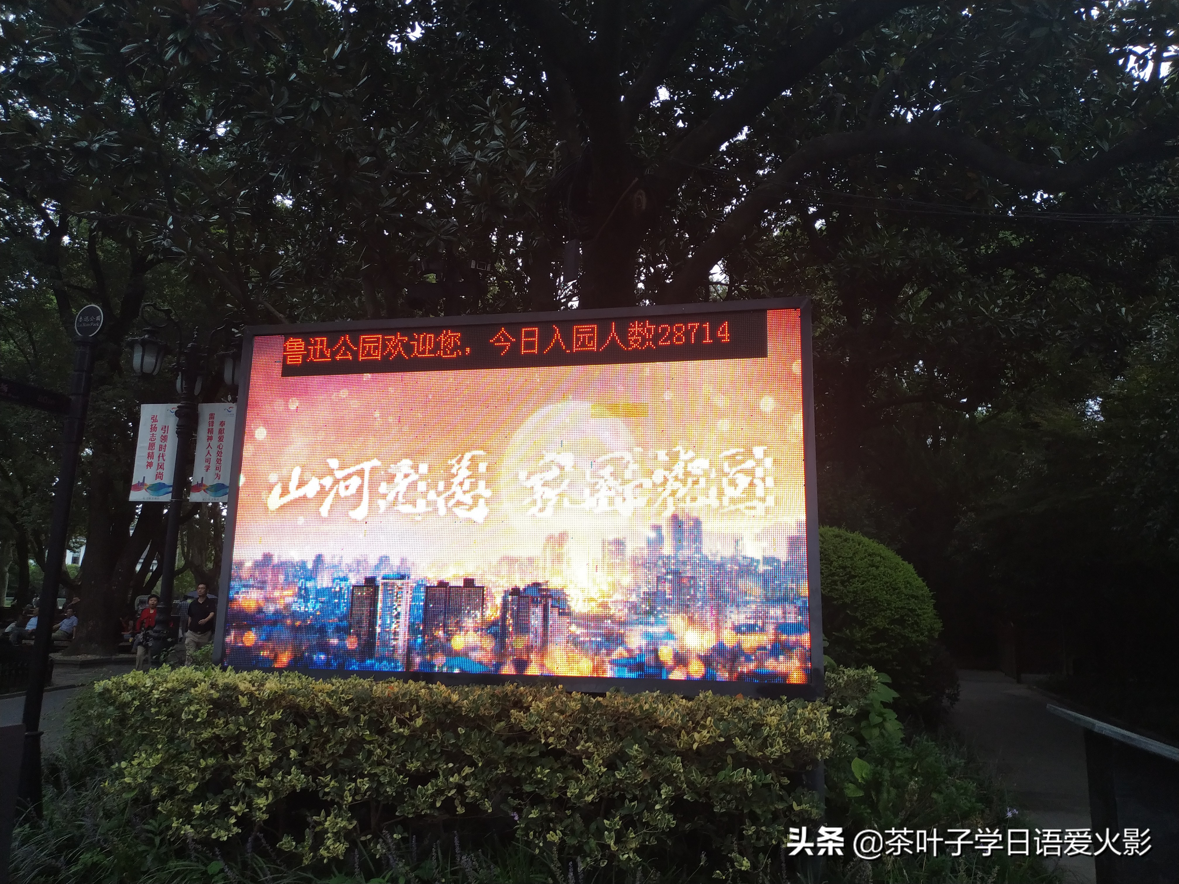 上海甜爱路，打卡不要错过哦，还有鲁迅公园