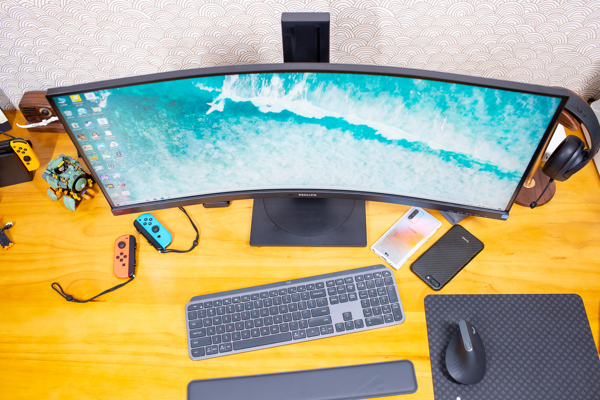 飞利浦345m2r34寸显示器评测,34寸144hz显示器推荐4k飞利浦