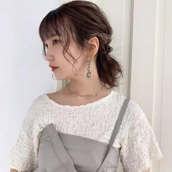 短波波头简单扎法,最简单波波头修剪视频