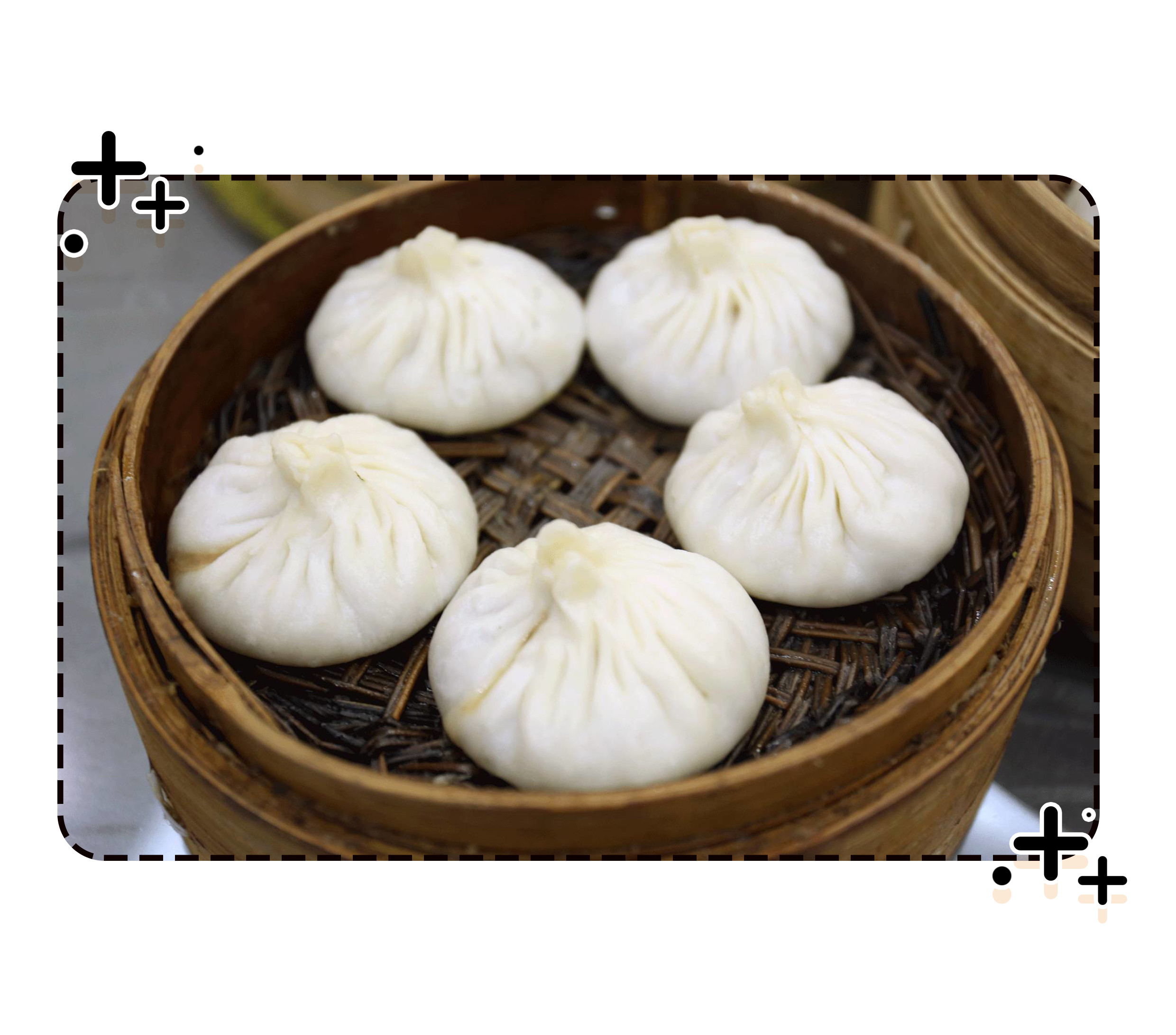 好不容易逃过广东早茶的诱惑，却在扬州早茶中胖成球（菲李漫画）