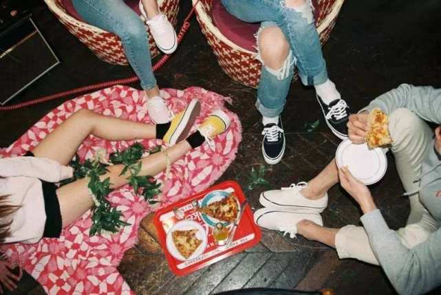 时髦气质鞋,时尚穿搭vans