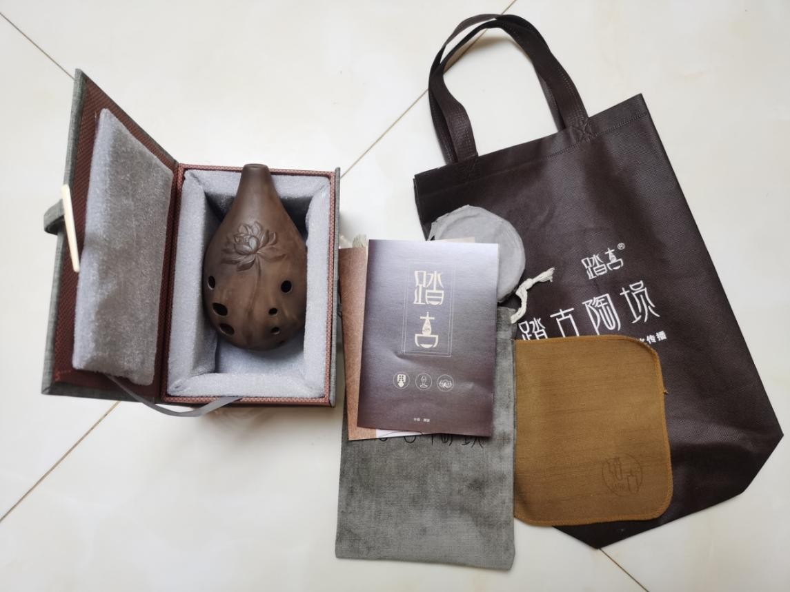 陶埙古埙8孔指法,一吹就响的笛子