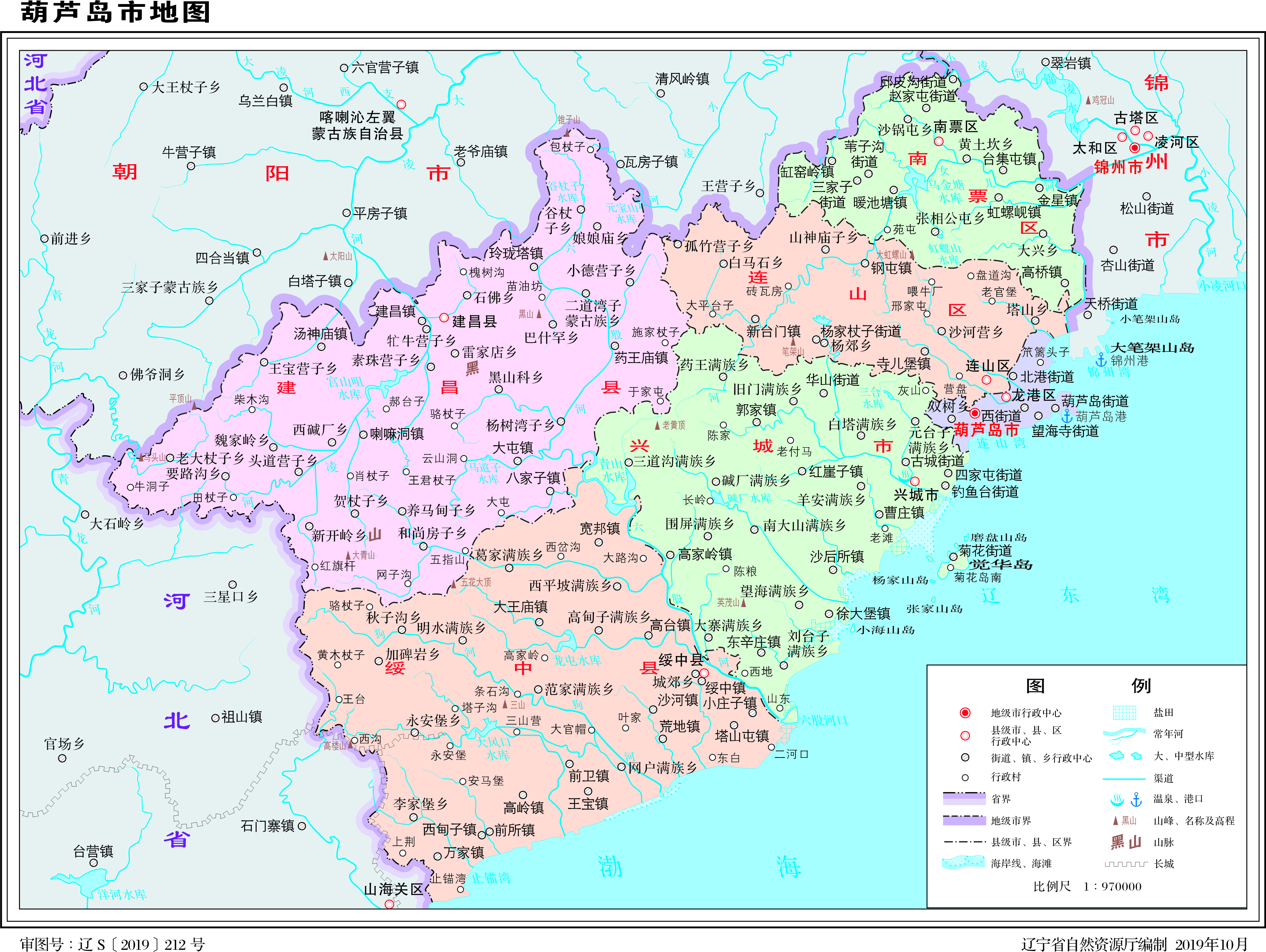 葫芦岛简介,葫芦岛城区面积