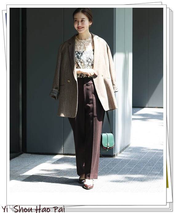 阔腿裤怎样搭配外套好看,阔腿裤搭配棉外套怎么穿好看